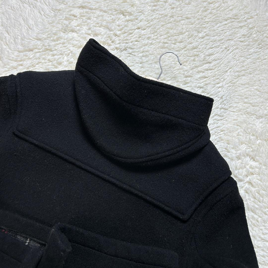 美品✨グローバーオール ダッフルコート ロング丈 チェック柄 トグル L