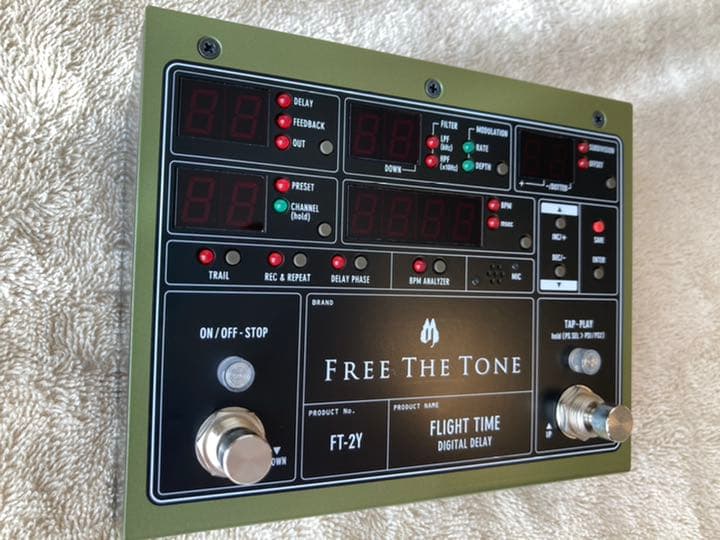 □【箱・取説・電源付】Free The Tone FT-2Yデジタルディレイ FREE THE