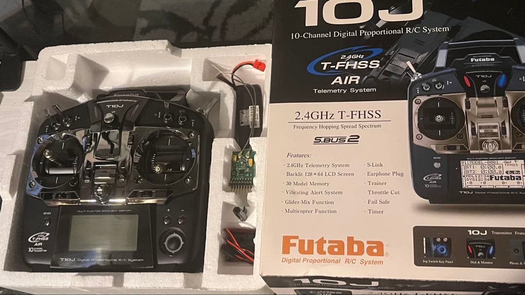 美品 フタバ T10J 送信機 プロポ ラジコン 飛行機 ヘリ ドローン T10J | 双葉電子工業株式会社 ラジオコントロール