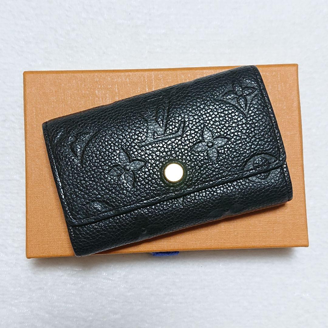 【美品】ルイヴィトン アンプラント モノグラム 6連 キーケース ブラック Amazon | [ルイヴィトン] キーケース 6連 レディース モノグラム アン