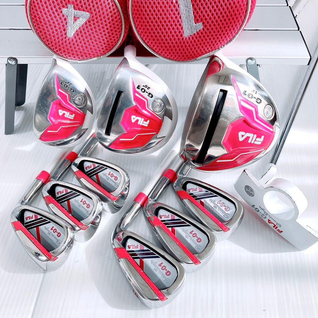 FILA GOLF/ G-01 レディース 初心者 ゴルフクラブフルセット - メルカリ