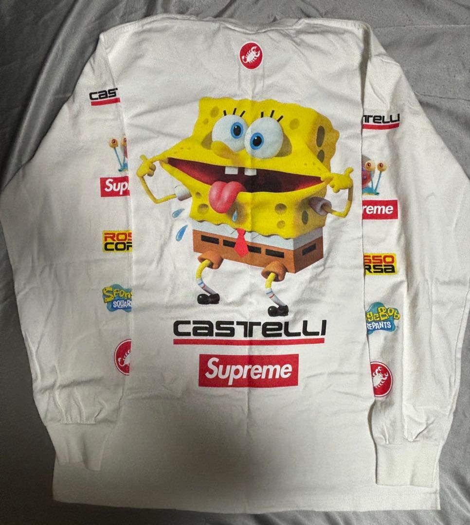 Supreme x SpongeBob Castelli Racing L/S - メルカリ