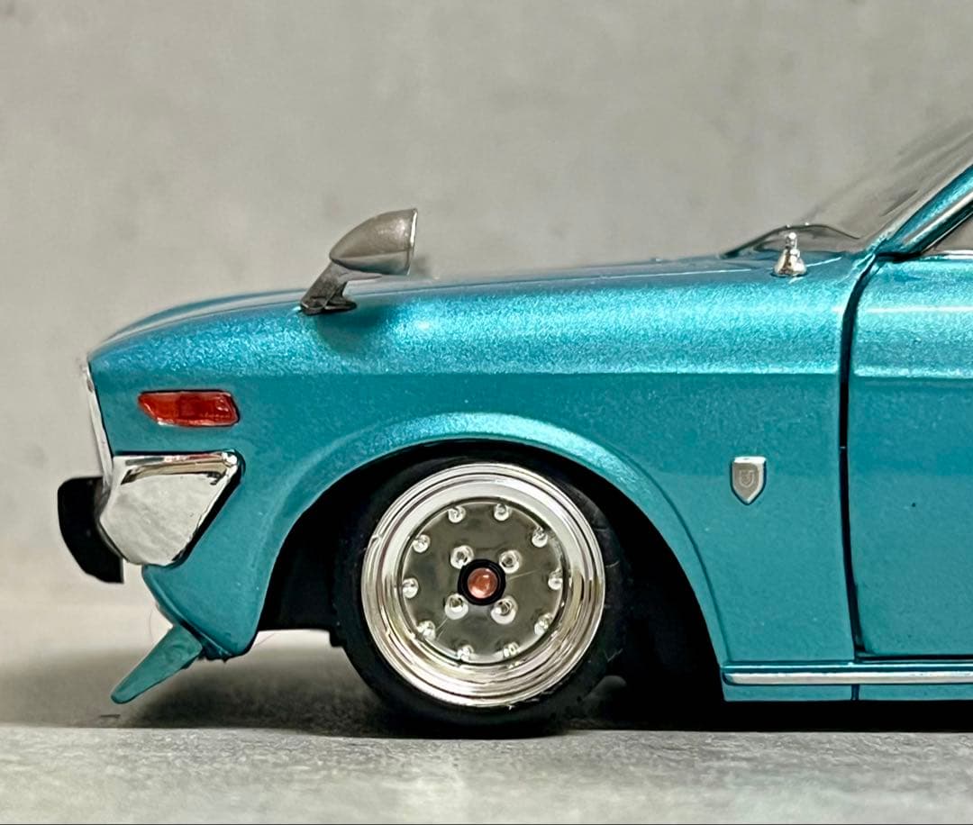 国産名車 1/24 トヨタ マークⅡ HT L カスタム 旧車 ミニカー