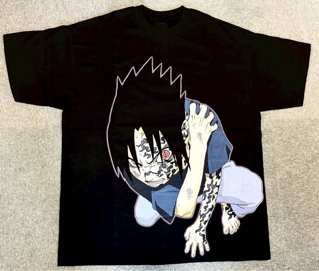 NARUTO 呪印モードサスケ アニメTシャツ sasuke juin - メルカリ