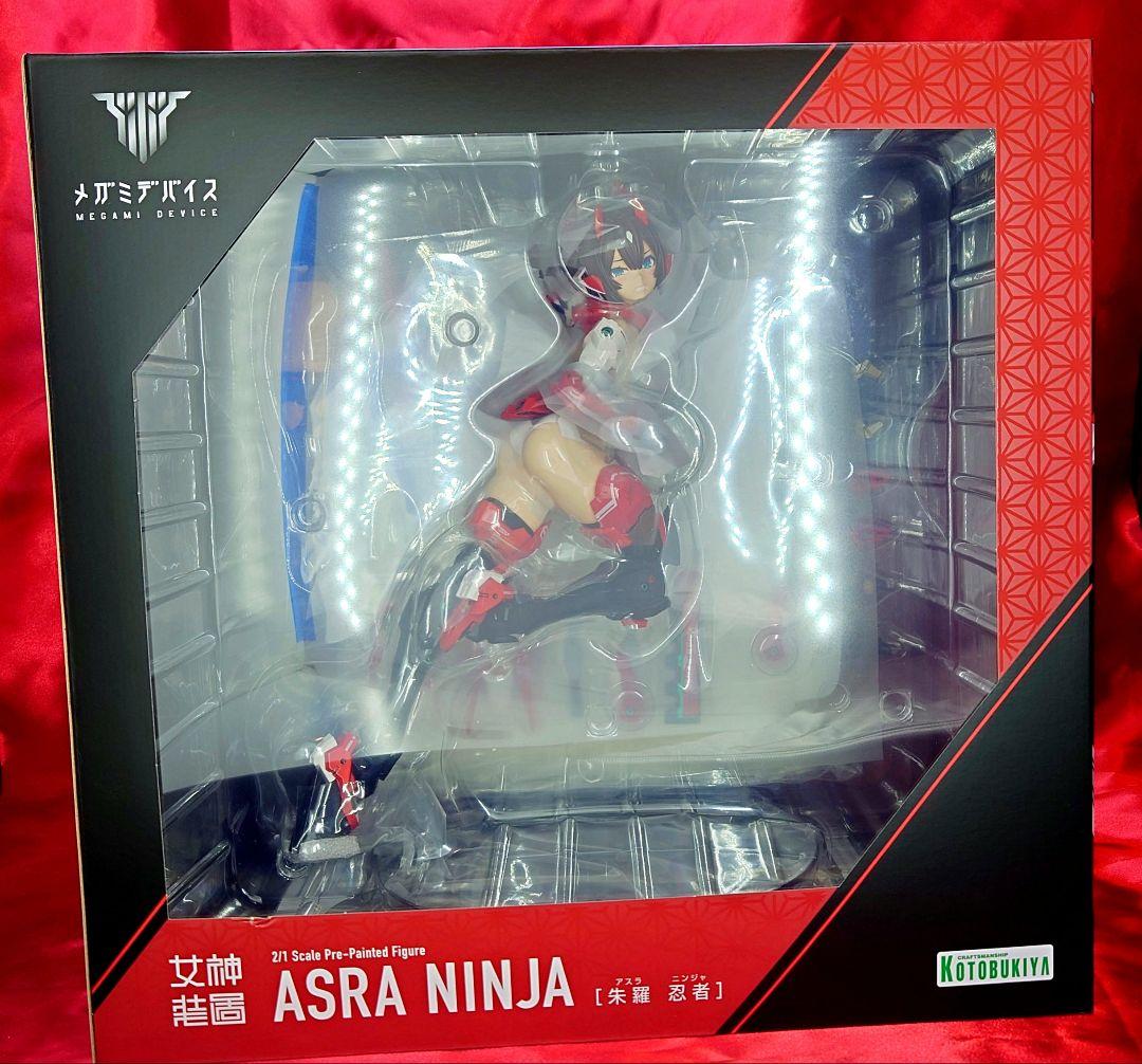 【未開封】メガミデバイス 朱羅 忍者 2/1スケール フィギュア［コトブキヤ］ メガミデバイス」より2/1スケールフィギュア「朱羅 忍者」1月24日発売