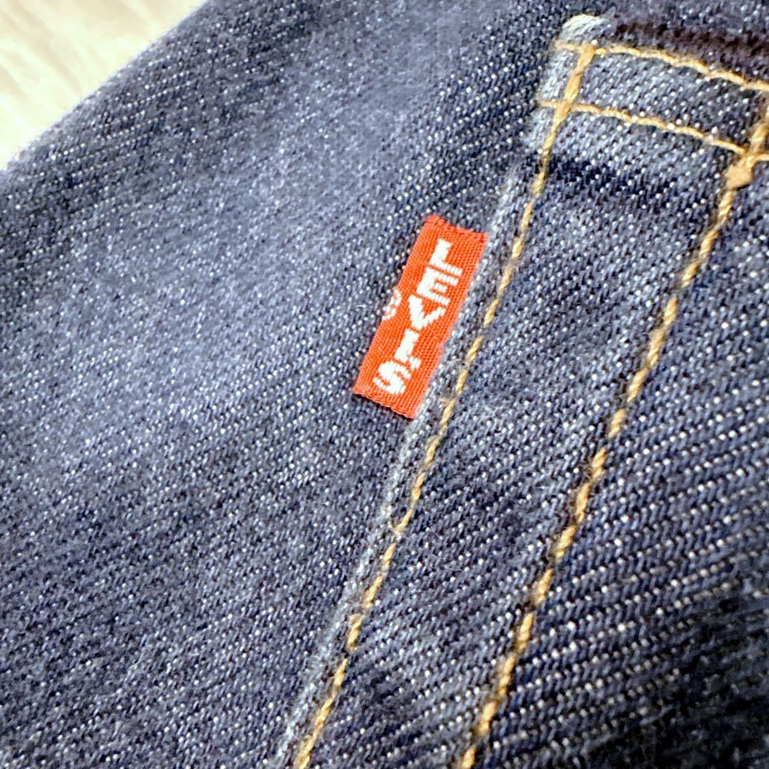 Levi's 501 セルビッジ デニム 濃紺 革パッチ 赤耳 ボタンフライ ストア