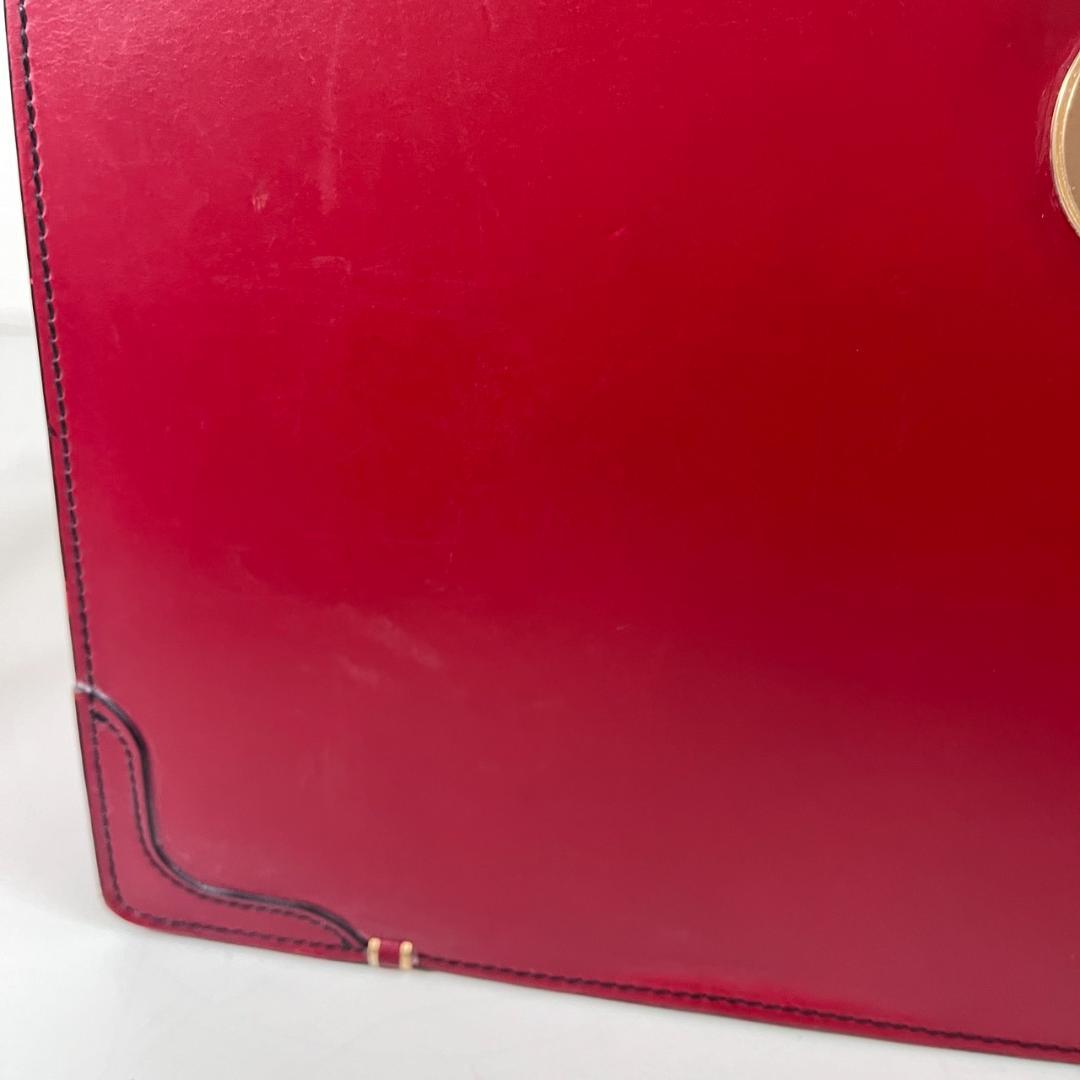 ココマイスター ブライドル ダレスバッグ ビジネスバッグ スイスレッド