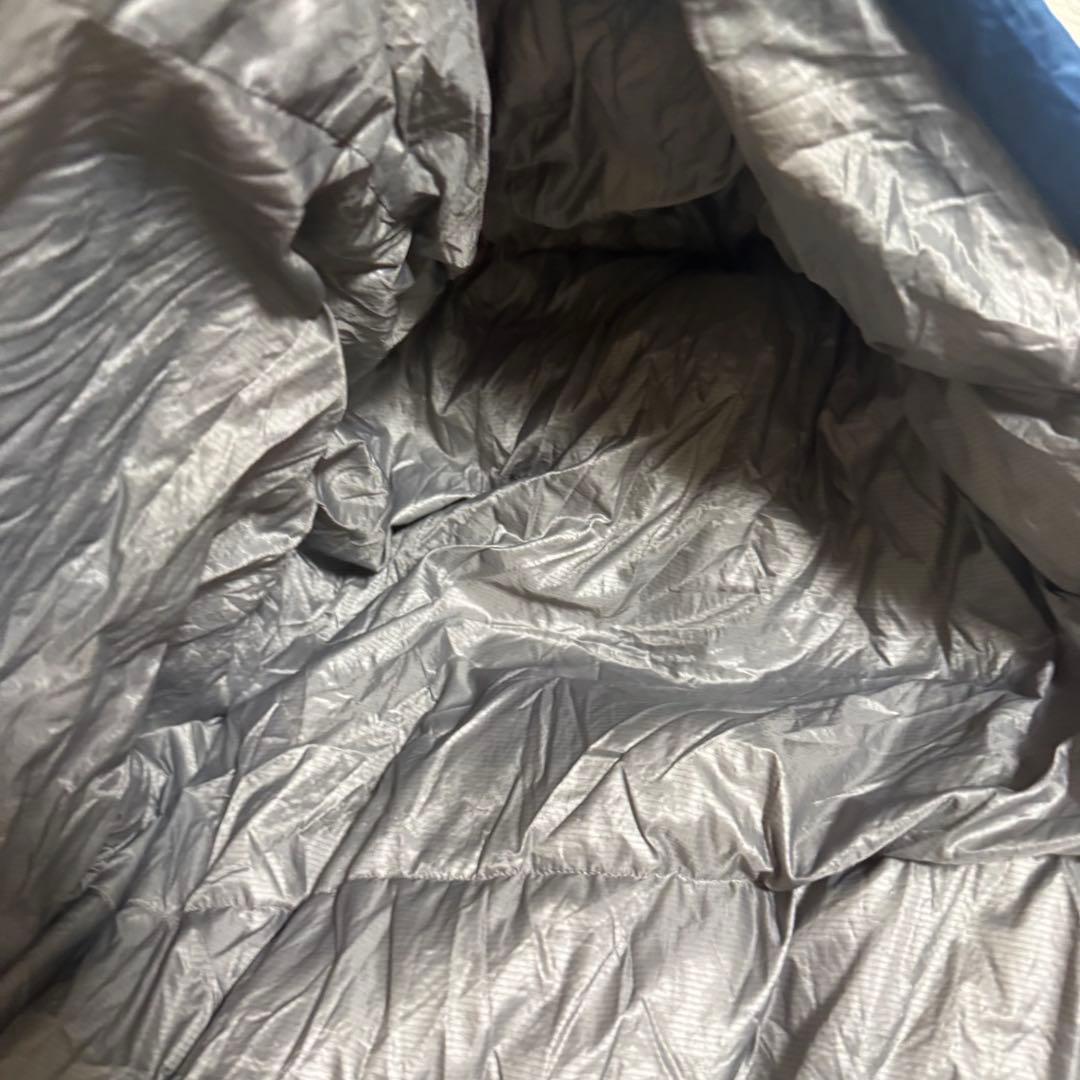 美品NANGA ダウンシュラフ オーロラテックス600STDブルーR/ZIP - メルカリ