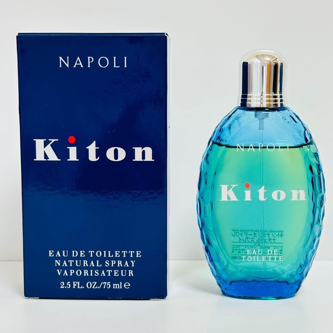 希少　kiton キートン　キトン　ナポリ　オードトワレ　香水　75ml 楽天市場】キトン Kiton キトン メン オーデトワレ 75ml EDT SP fs