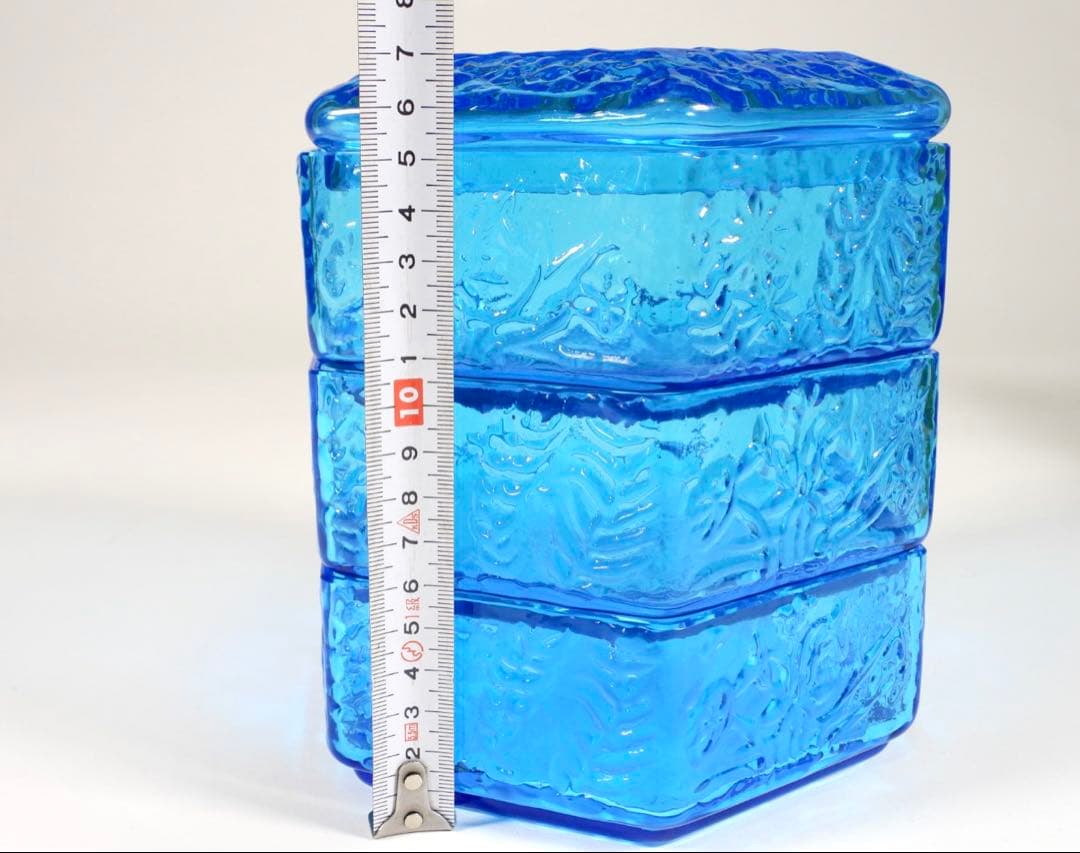 江戸吹硝子 六角縁高』『清昌堂やました謹製』三段重箱 茶道具 - メルカリ