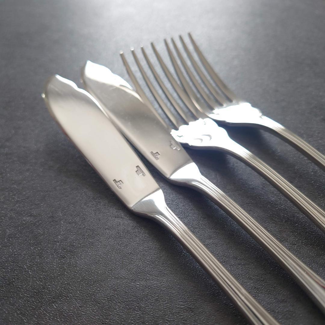 希少 美品 クリストフル アルビ フィッシュナイフ フィッシュフォーク