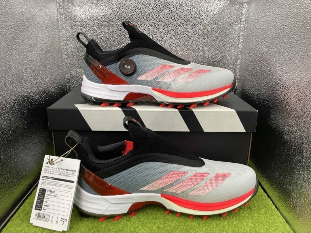adidas ADIZERO ZG BOA ゴルフシューズ 26.0cm