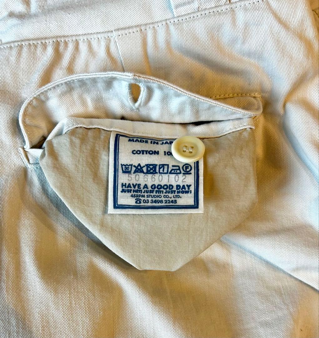 美品】45Rおこめチノの908ジョッパン size02 - メルカリ