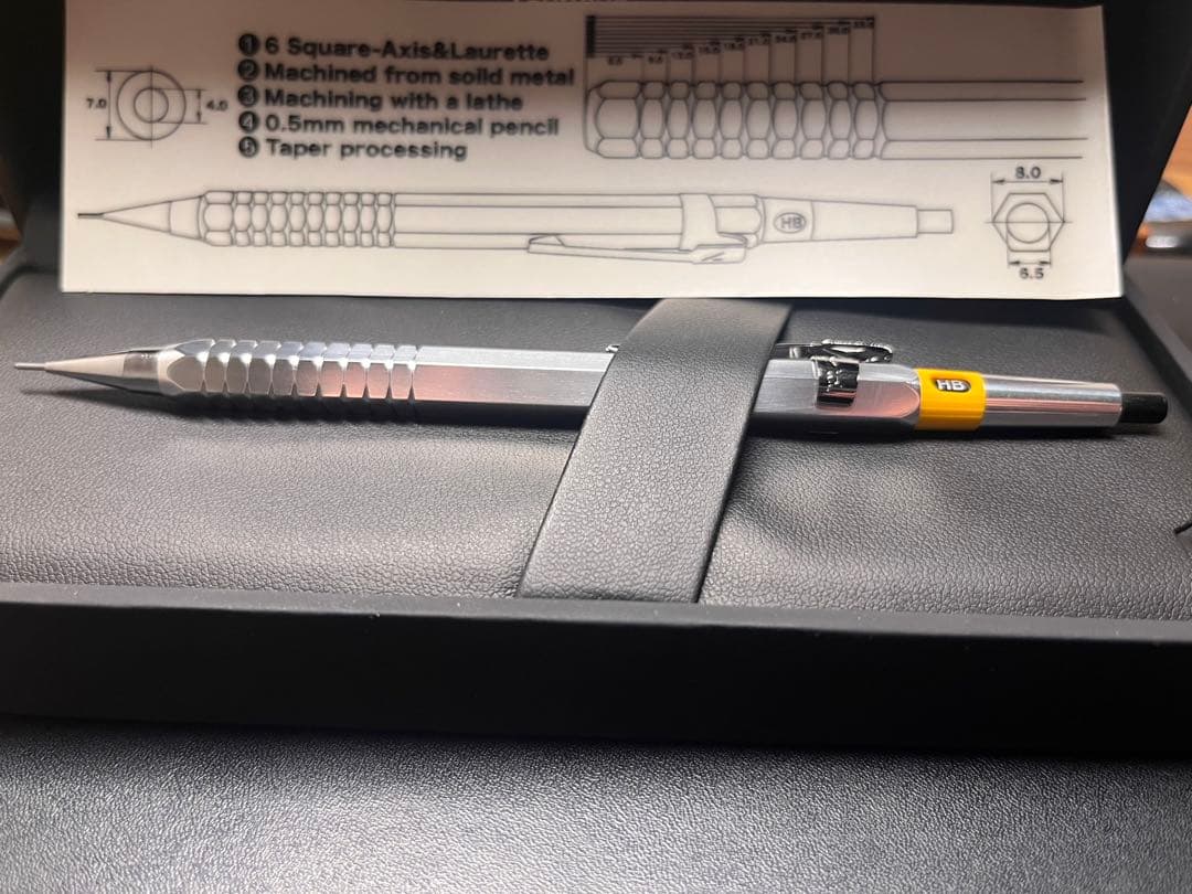 廣瀬鐵筆堂 カスタム PG5・六角軸 シャーペン シャープペンシル pg5