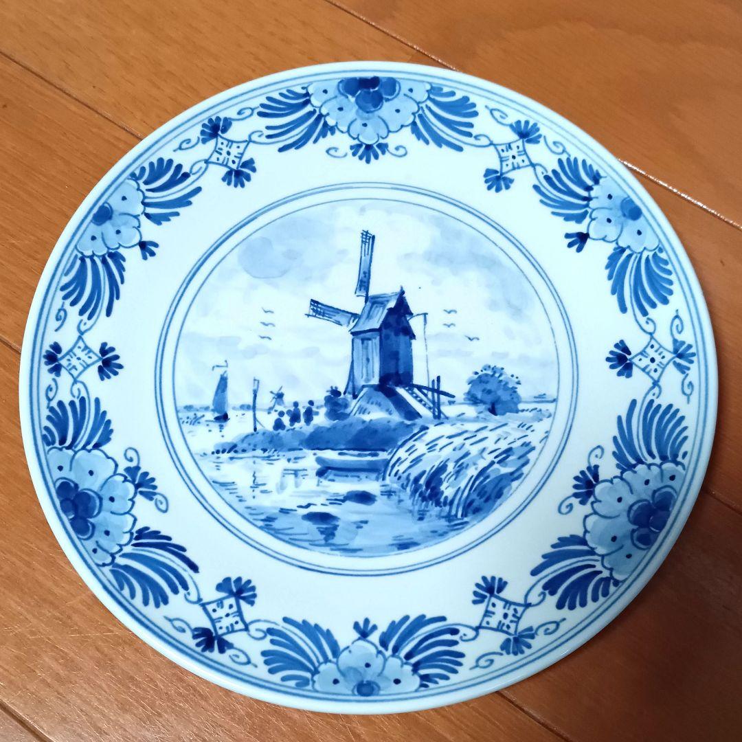 dinkasan専用】Royal Delft／ロイヤル・デルフト 飾り皿 風車 - メルカリ