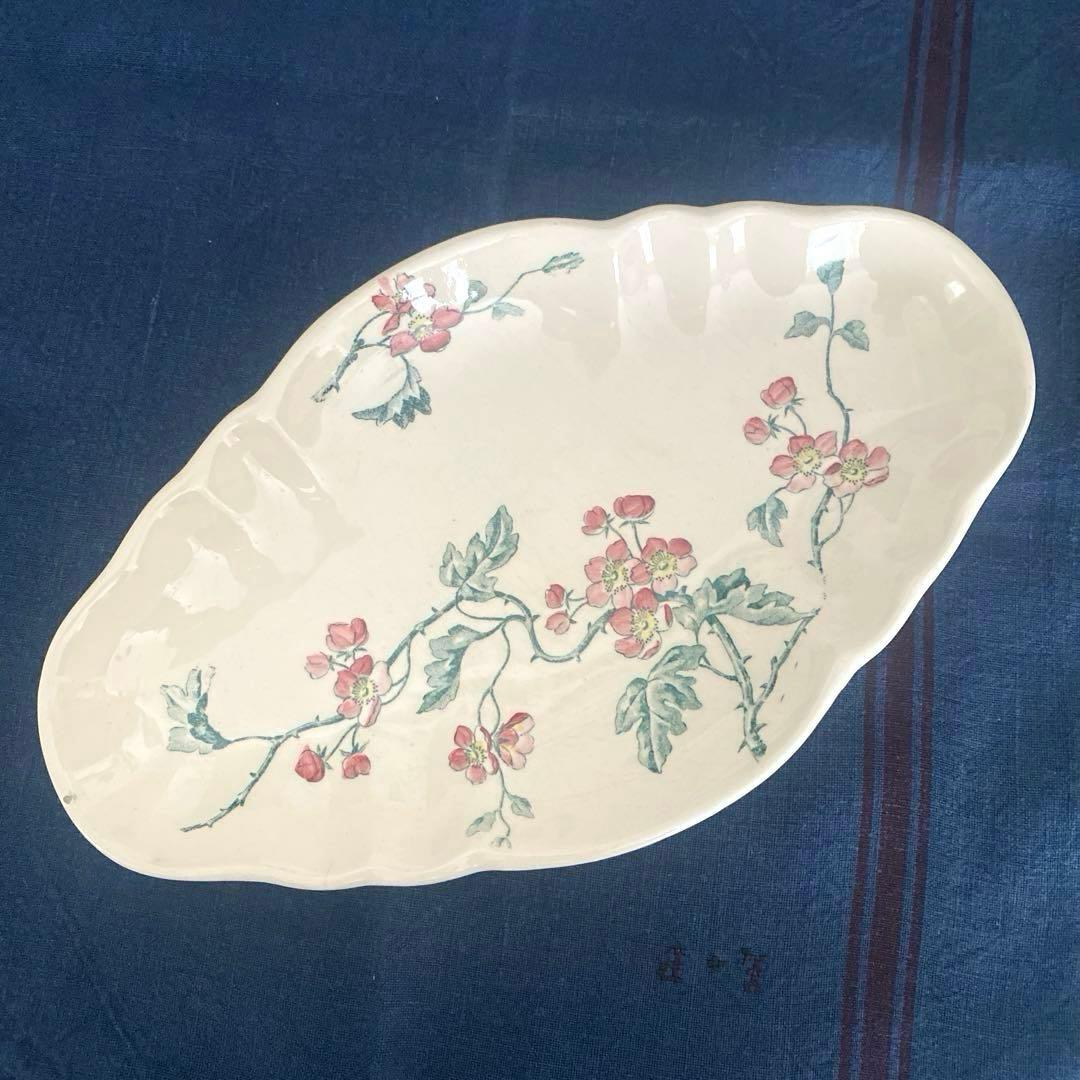 ロンシャン　Longchamp　ravier 　ラヴィエフランスアンティーク　花 ロンシャン Longchamp ravier ラヴィエフランスアンティーク 花