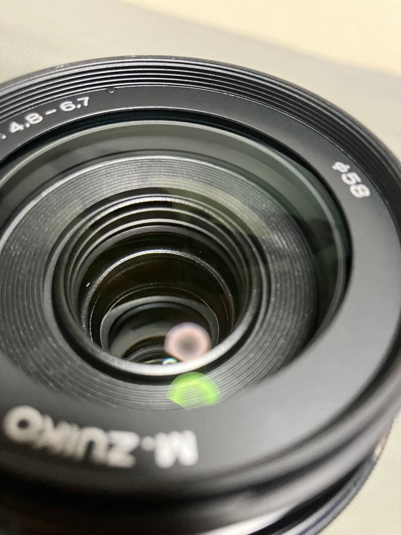 M.zuikoED 75-300mm II +社外製フード&保護フィルター 新しい