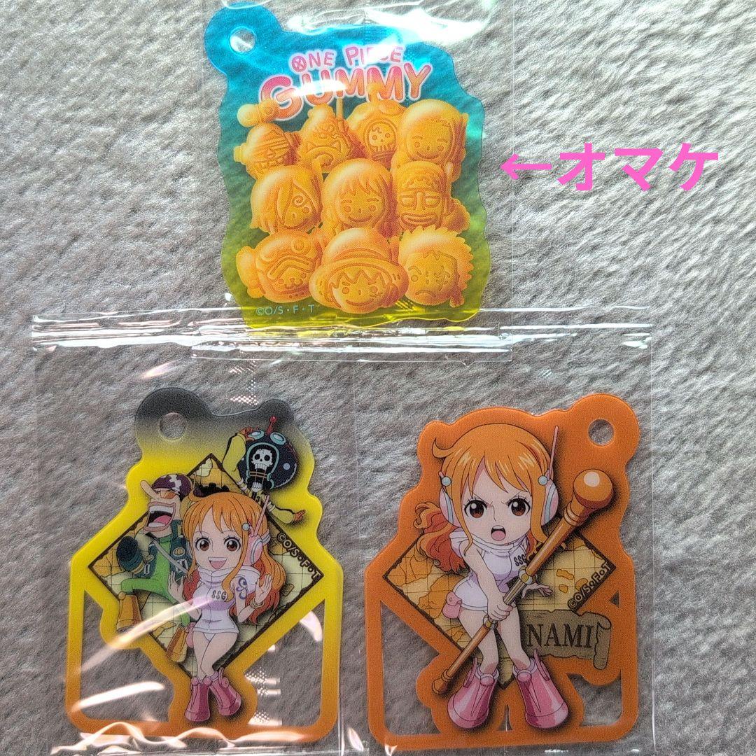 ワンピースグミ プラカード（ナミ2種+オマケ） - メルカリ