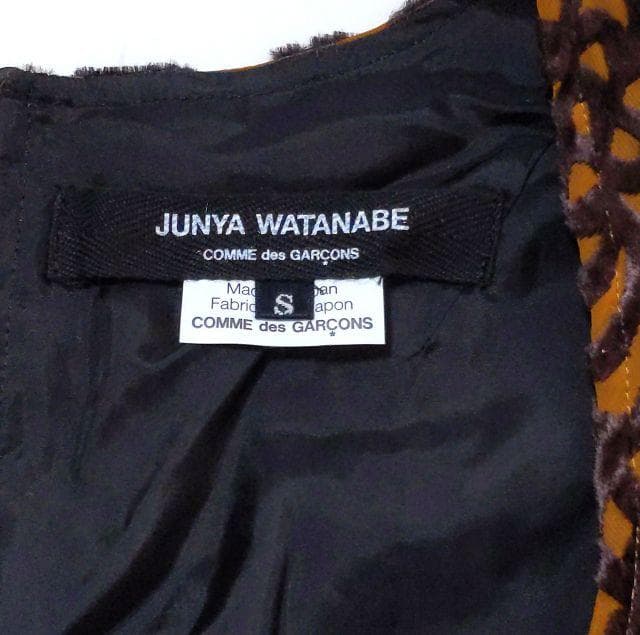 極美品★コムデギャルソン★パイル花柄エステルワンピース 12AW アーカイブ