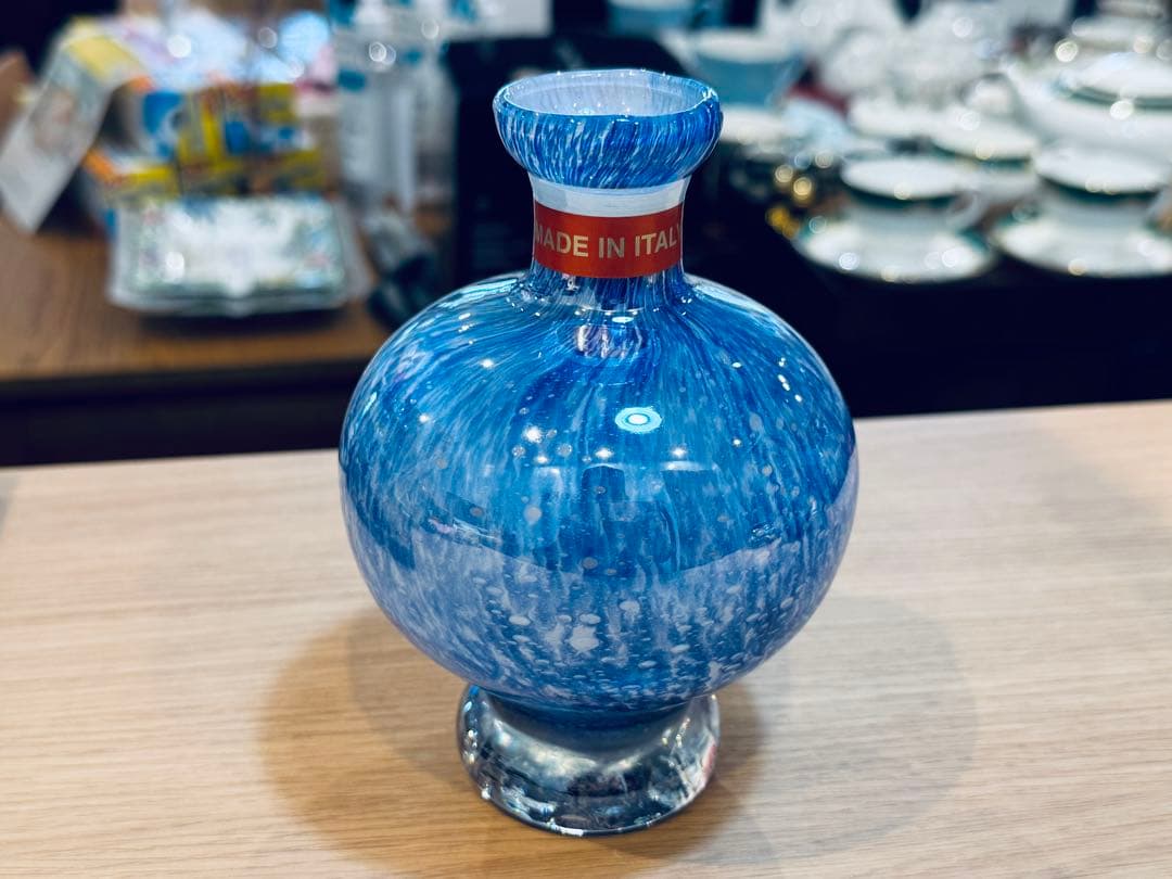 B8020【ムラーノ】 一輪挿し 花器 イタリア ベネチアングラス - メルカリ