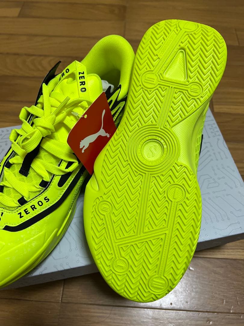 プーマ スコットゼロ2バスケットボールシューズ イエロー 新品 プーマ
