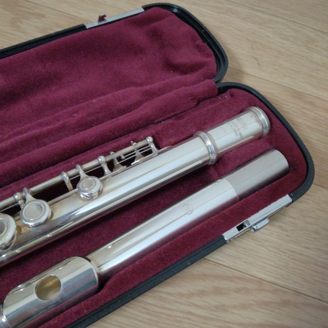 美品】ヤマハ YFL-211S フルート 銀 Eメカ バック 全タンポ交換 YAMAHA