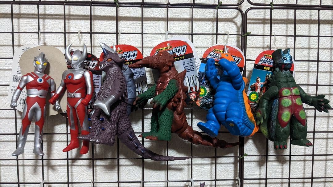 ウルトラマンエース ウルトラヒーロー500 ウルトラ怪獣500 ソフビ