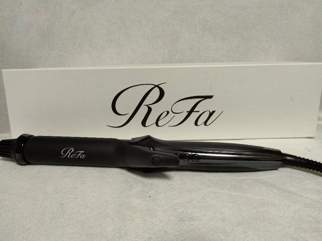 美品♥Refa リファカールアイロン　プロ　ブラック　黒　32mm rednails web channel / ♪リファ カールアイロン プロ 32mm ブラック