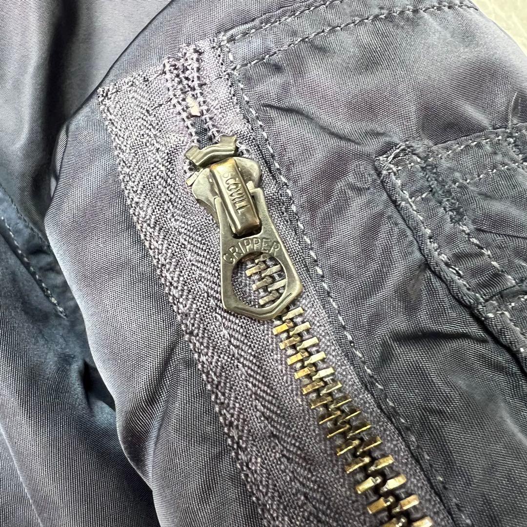 極美品】アルファ MA-1 フライトジャケット 69s SCOVILL 紺 M