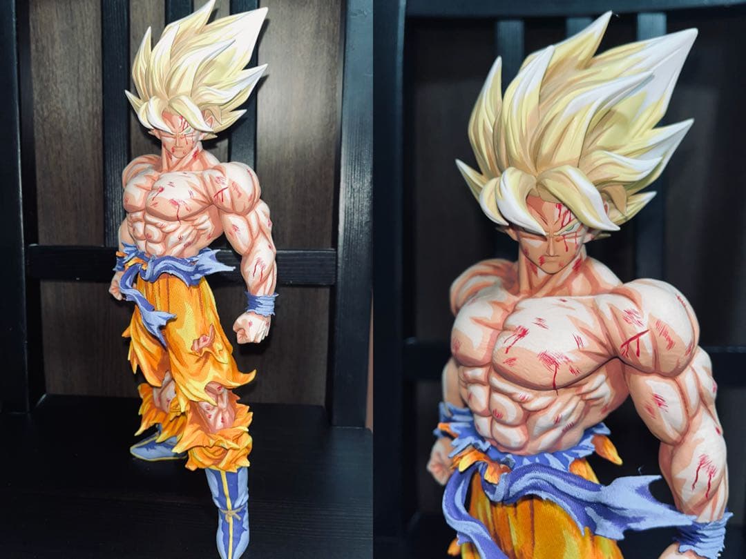 y*o様 ドラゴンボールフィギュア 伝説の超サイヤ人 孫悟空 リペイント 1体限 y*o様 ドラゴンボールフィギュア 伝説の超サイヤ人 孫悟空 リペイント
