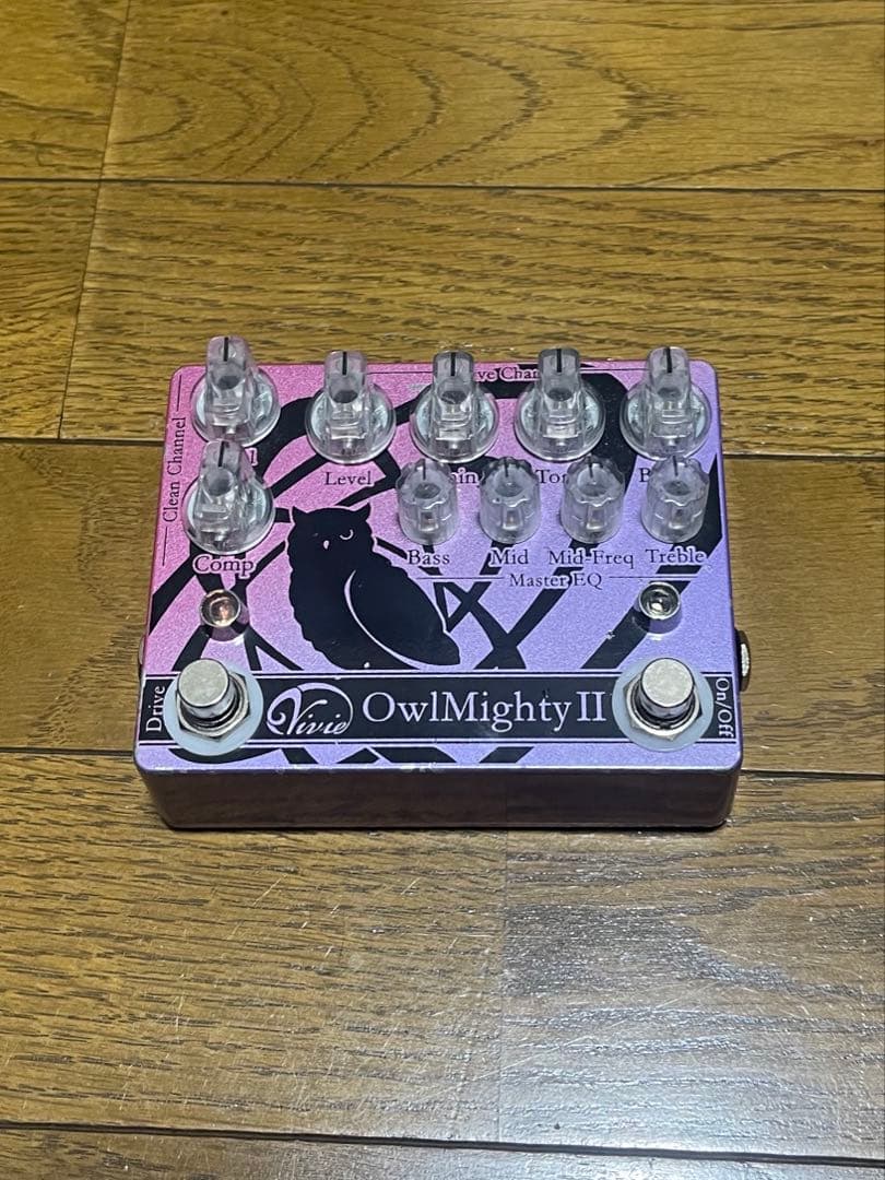 【生産終了品】 Vivie OwlMighty II ベース用プリアンプ Amazon | Vivie OwlMighty II -BassPreamp- | ベースプリアンプ | 楽器