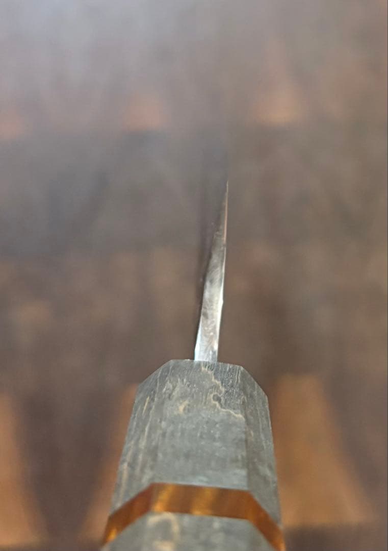 黒崎優 風神 SG2筋引 包丁 240mm 粉末ハイス スタビライズドウッド柄