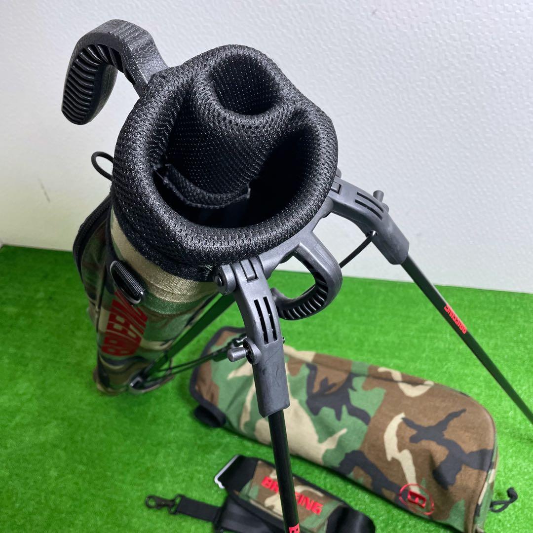 BRIEFING セルフスタンドキャリー カモ 迷彩 展示未使用品 ゴルフ