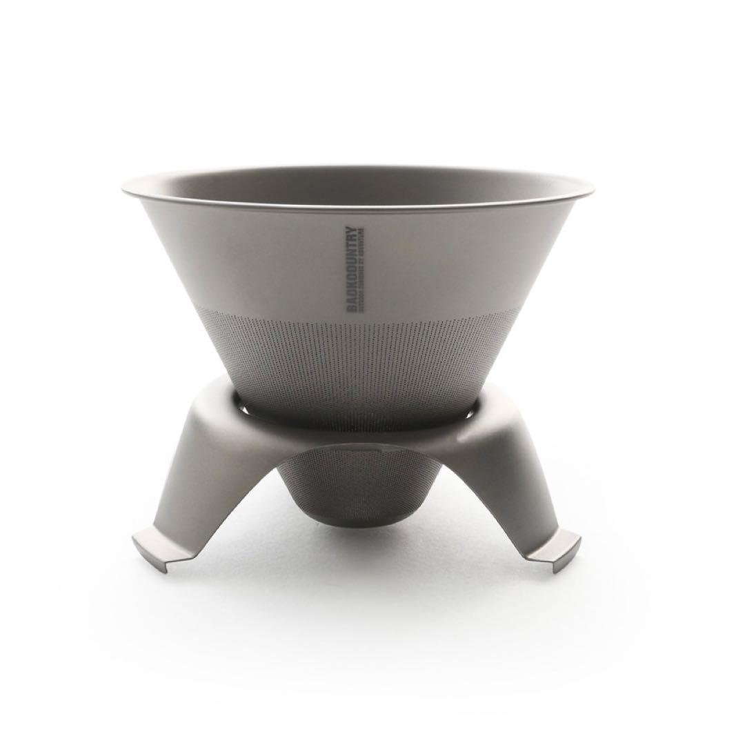 BACK COUNTRY チタン コーヒーメーカー 国内未発売 専用ケース付 BACK