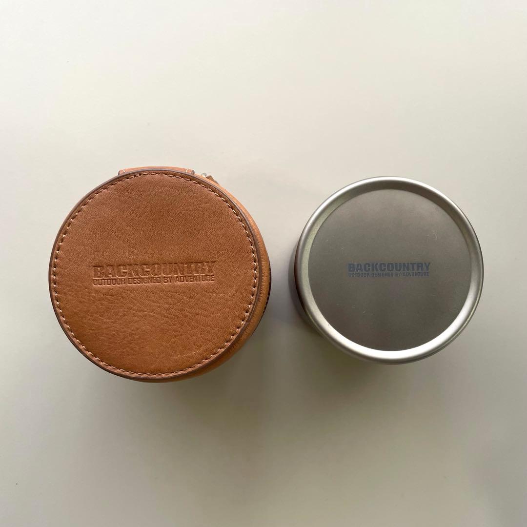 BACK COUNTRY チタン コーヒーメーカー 国内未発売 専用ケース付 BACK