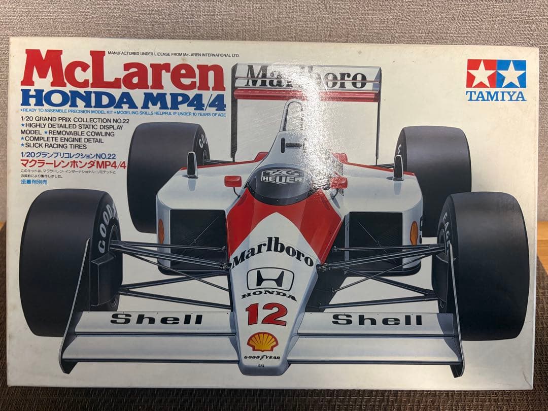自動車 Tamiya McLaren Honda MP4/4 1/20 Amazon.com: McLaren Honda MP4/4  1/20 Grand Prix Collection No