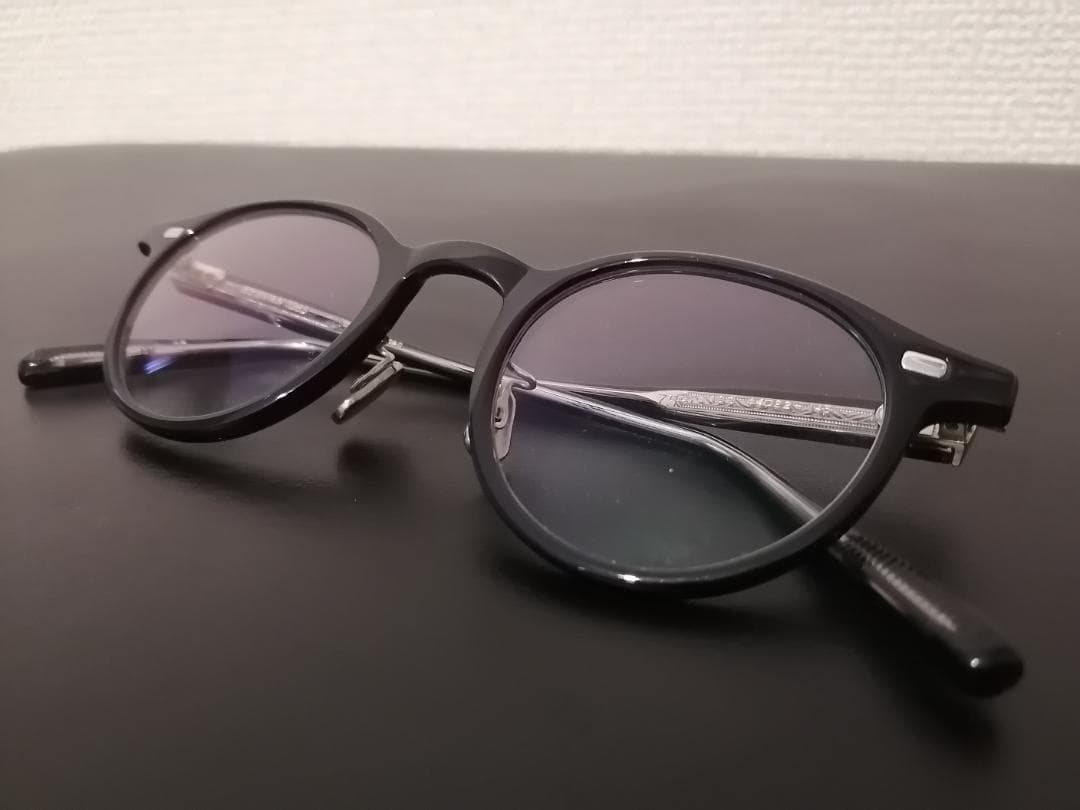 限定モデル】美品EYEVAN7285サングラス756人気色ブラック山口一郎44