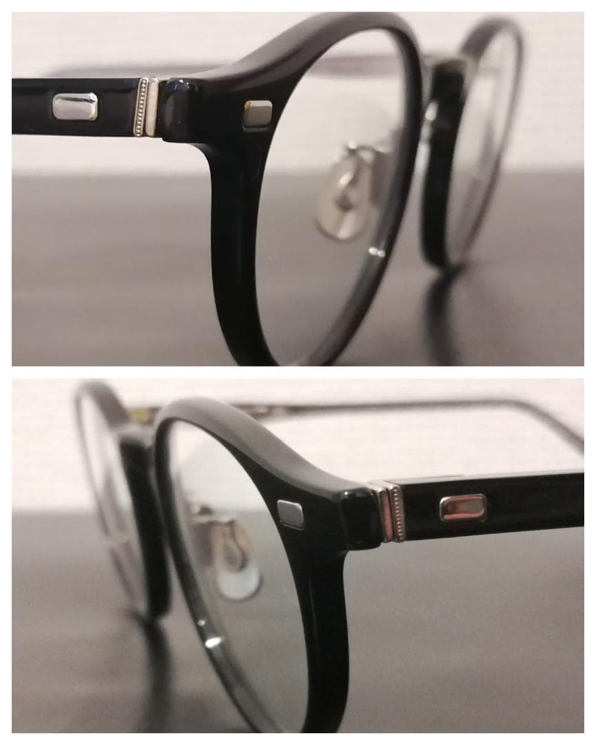 限定モデル】美品EYEVAN7285サングラス756人気色ブラック山口一郎44