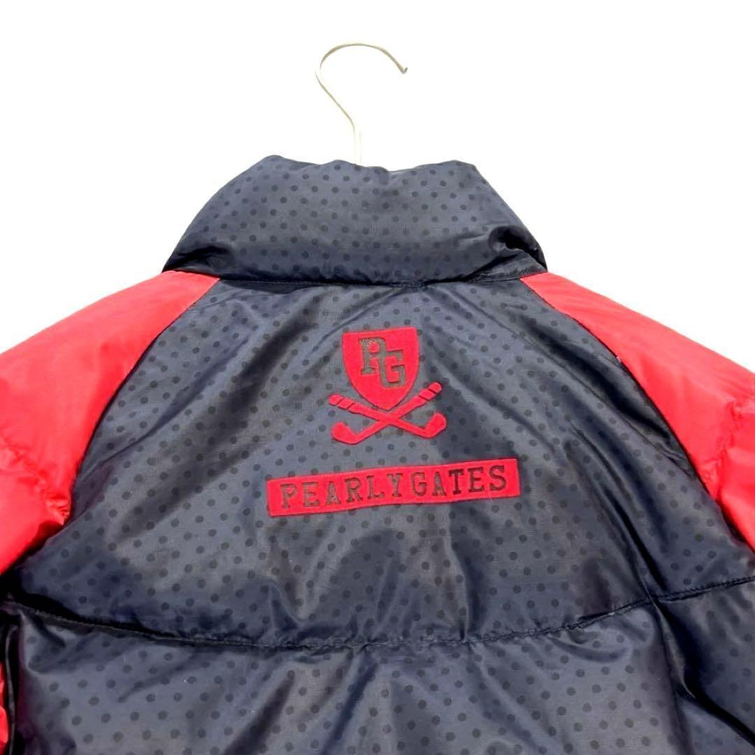 パーリーゲイツ ジャケット ブルゾン 0/S ダウン バイカラー ゴルフ