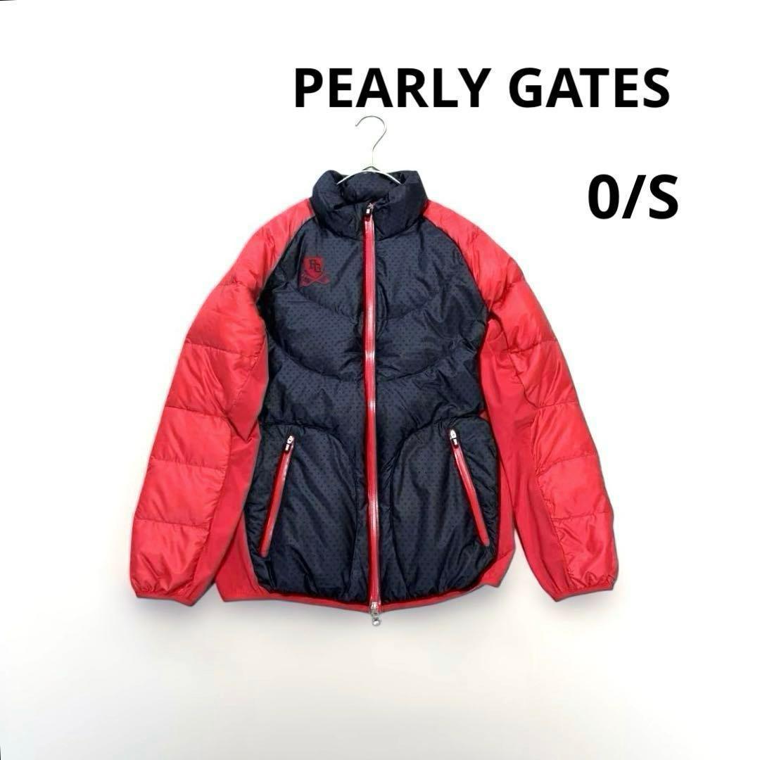 パーリーゲイツ ジャケット ブルゾン 0/S ダウン バイカラー ゴルフ