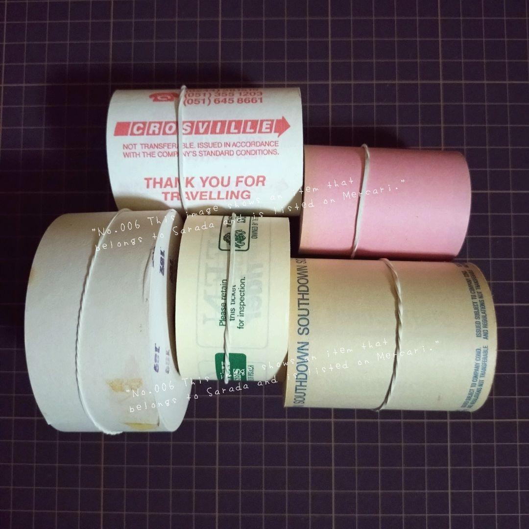 006 手元で大切にしていたロールチケット - メルカリ