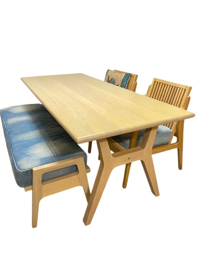 アペルト　APERTO デニム　ダイニングチェアセット WTW ダイニングチェア(幅59cm) デニム地 アペルト | 【公式】LOWYA