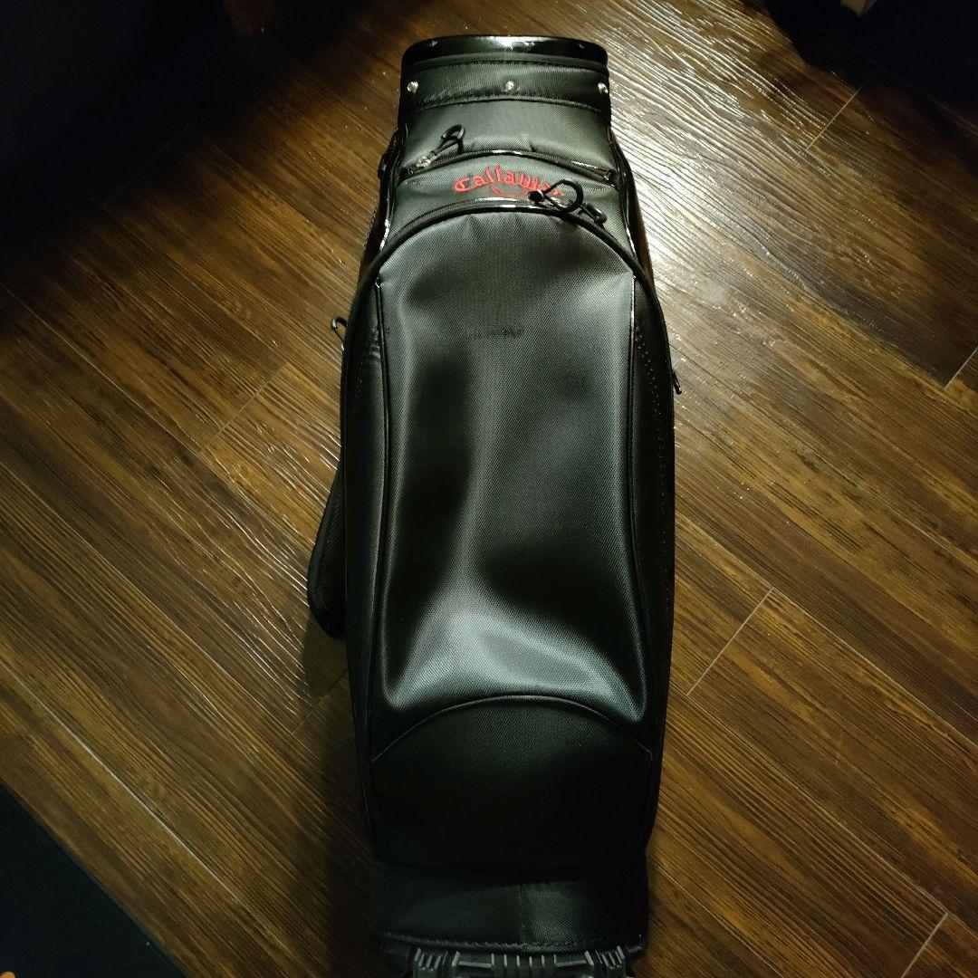 Callaway キャディバッグ ブラック/レッド 5分割