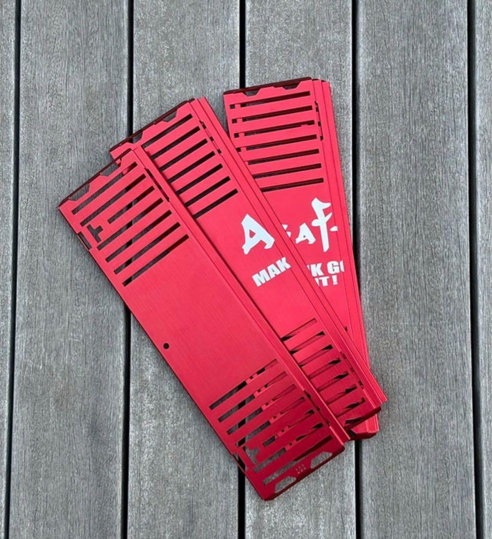 LONG JANG × asimocrafts FIXTACK_A RED 赤 - メルカリ