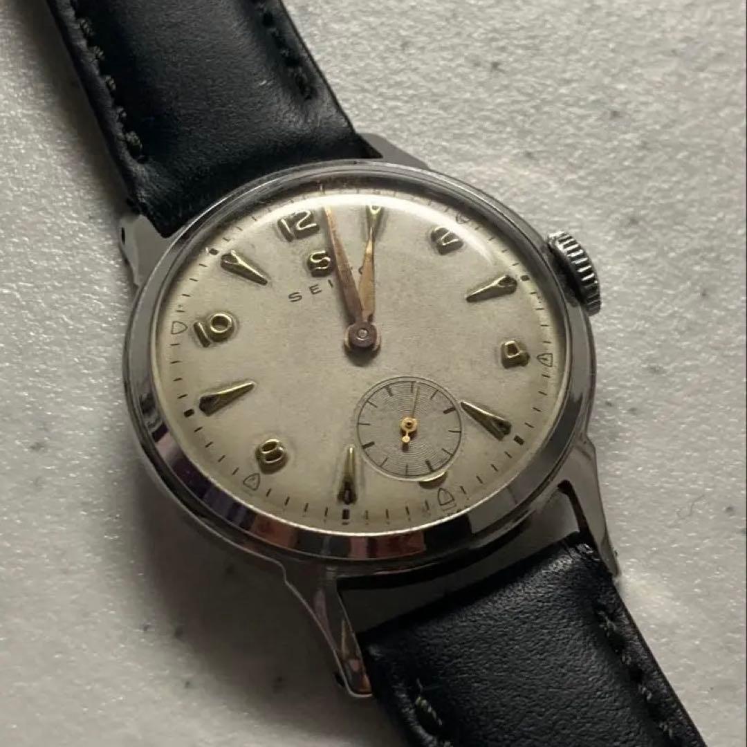 SEIKO スモールセコンド 手巻 希少品 1950年代sマーク - メルカリ