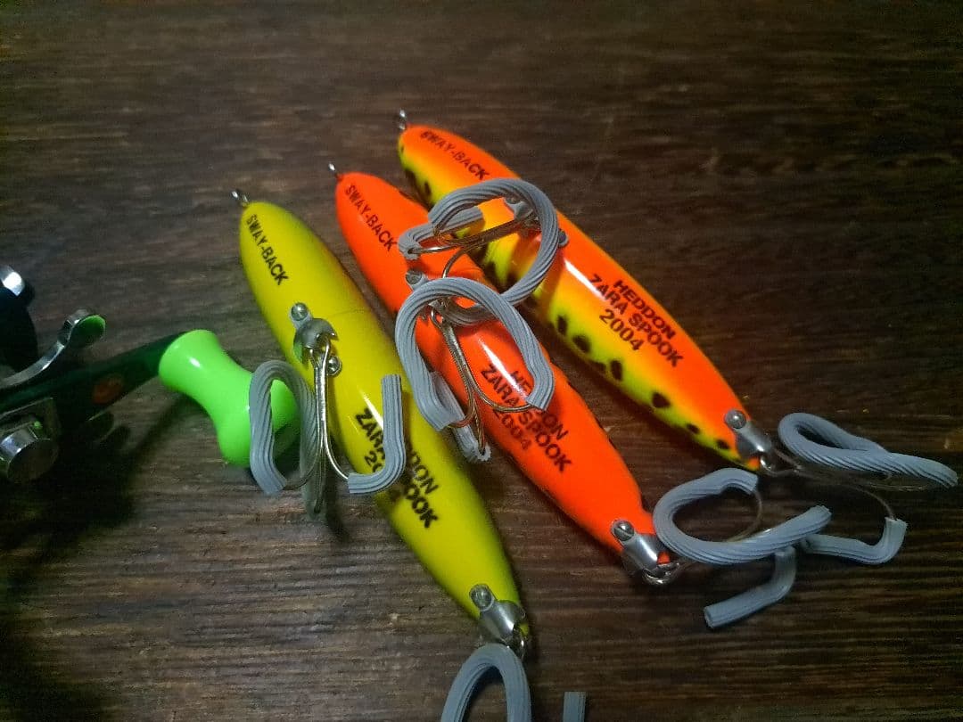 ヘドン スウェイバック ザラスプーク イケメンカラー3色セット