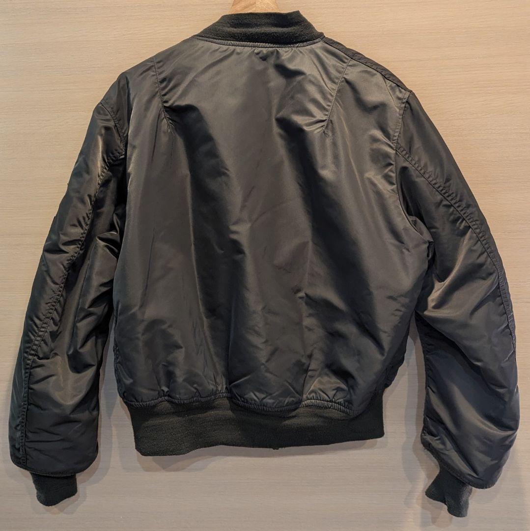 90s ALPHA INDUSTRIES MA-1 USA製 グランドクルー L