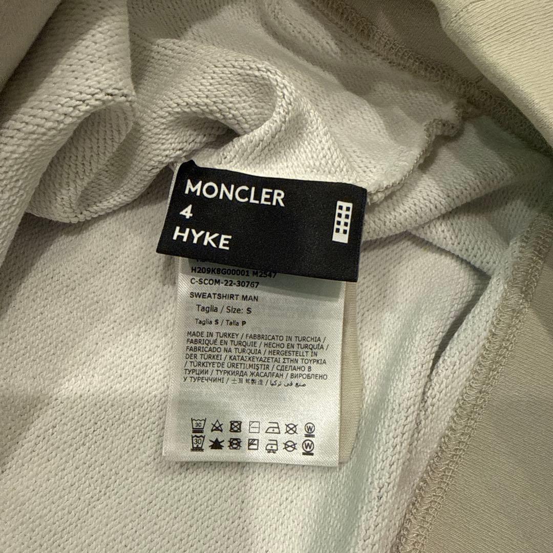MONCLER HYKE スウェット トレーナー S グレー系迷彩 - メルカリ