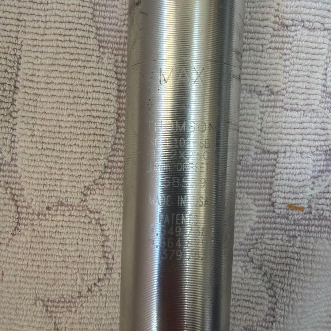 Thomson Elite シートポスト 27.2mm 350mm
