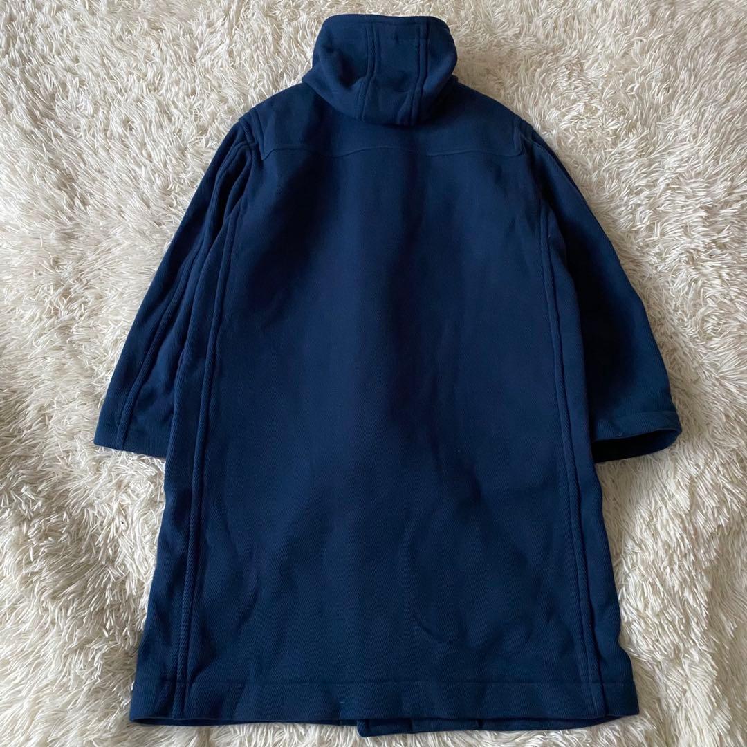 極美品✨】Kent ヘリンボーン ダッフルコート ムーアブルック ブルー L
